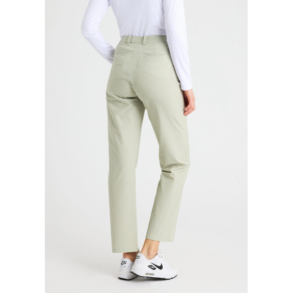 Pantalon Fairway Minicheck Sage Femme