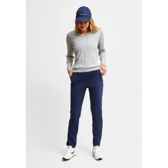 Pantalon Thermal Stretch Navy Femme