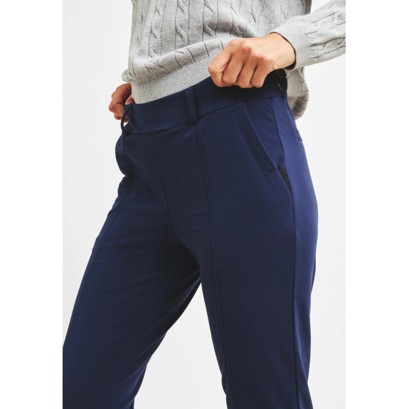 Pantalon Thermal Stretch Navy Femme