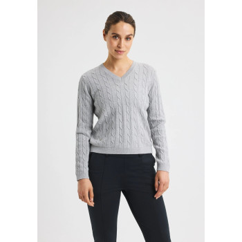 Pull Knitted Grey Femme