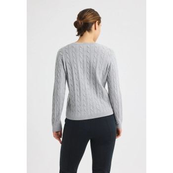 Pull Knitted Grey Femme