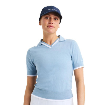 Polo Swing Knitted Dove Blue Femme