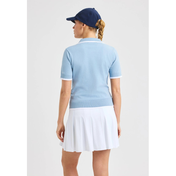 Polo Swing Knitted Dove Blue Femme