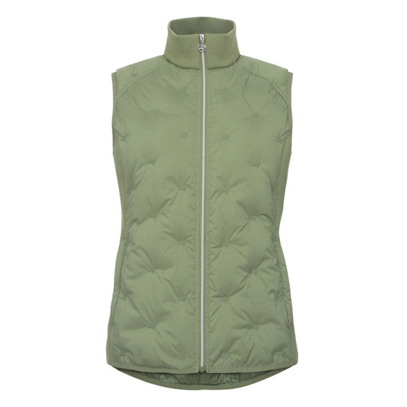 Veste sans manches Padded Sage Green Femme