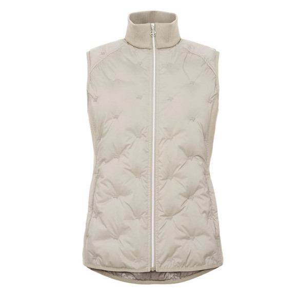Veste sans manches Padded Sage Oatmeal Femme
