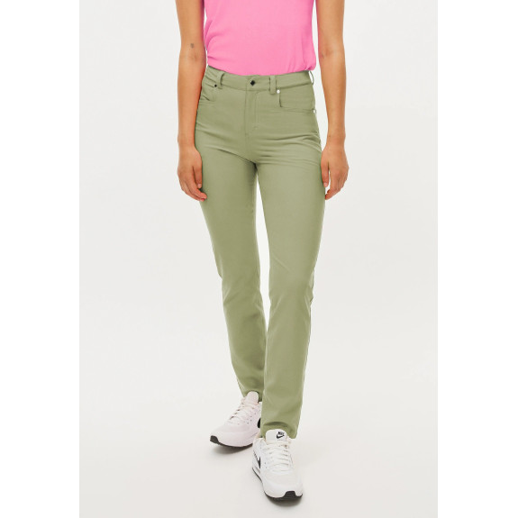 Pantalon Chie Brushed Sage Green Femme