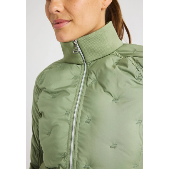 Veste Padded Windbreaker Sage Green Femme
