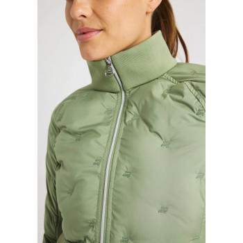 Veste Padded Windbreaker Sage Green Femme