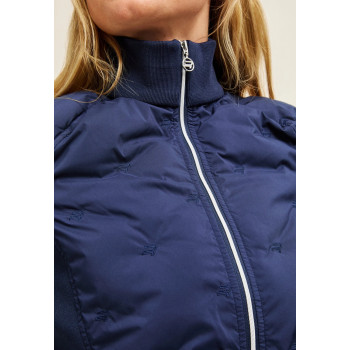 Veste Padded Windbreaker Navy Femme
