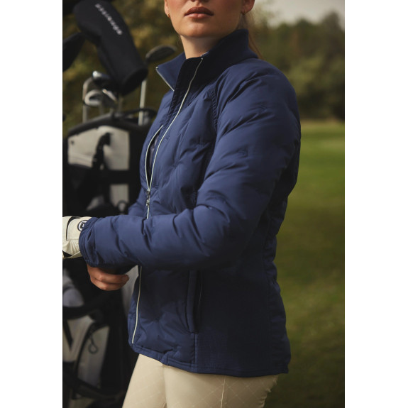 Veste Padded Windbreaker Navy Femme