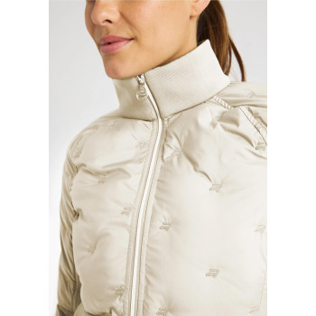 Veste Padded Windbreaker Oatmeal Femme
