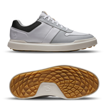 Contour Casual 54380 Blanc Gris Homme