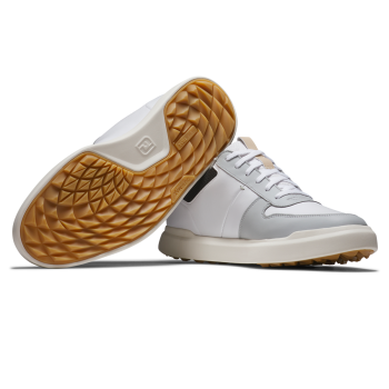 Contour Casual 54380 Blanc Gris Homme