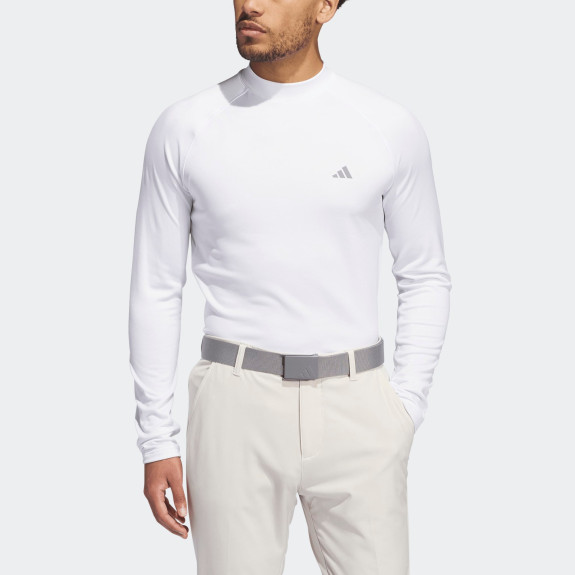 Polo manches longues Ultimate 365 White Homme