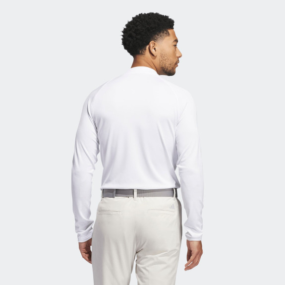 Polo manches longues Ultimate 365 White Homme