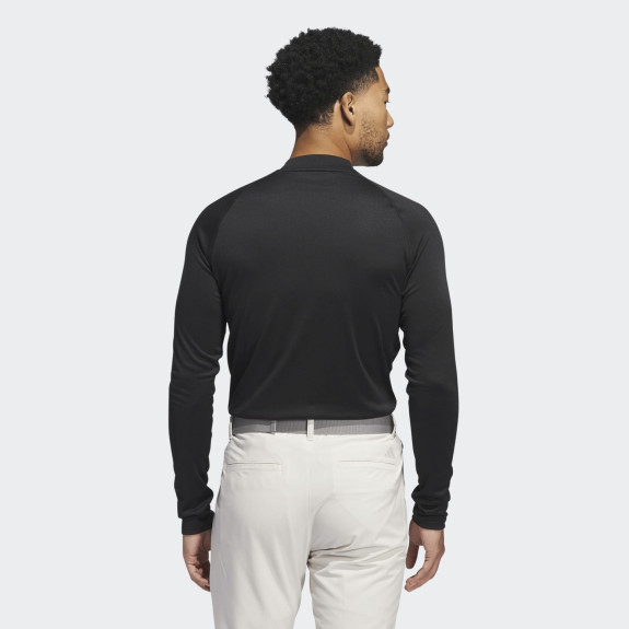 Polo manches longues Ultimate 365 Black Homme