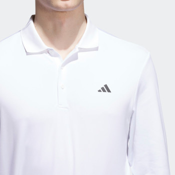 Polo manches longues Ultimate Cool Dry White Homme
