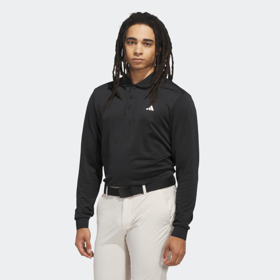 Polo manches longues Ultimate Cool Dry Black Homme