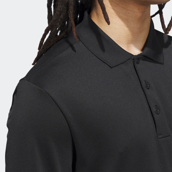 Polo manches longues Ultimate Cool Dry Black Homme