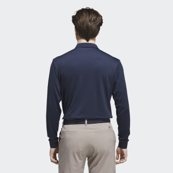 Polo manches longues Ultimate Cool Dry Collegiate Navy Homme