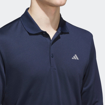 Polo manches longues Ultimate Cool Dry Collegiate Navy Homme