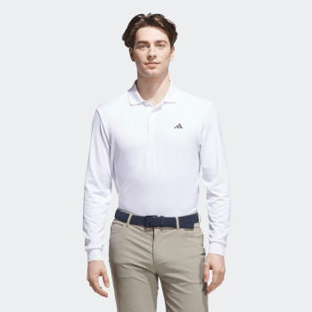 Polo manches longues Core LS White Homme 2