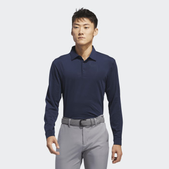 Polo manches longues Core LS Collegiate Navy Homme
