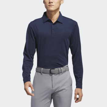 Polo manches longues Core LS Collegiate Navy Homme
