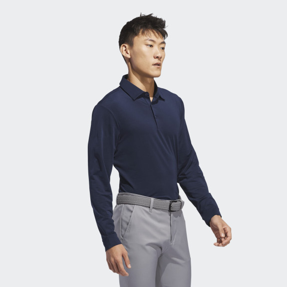 Polo manches longues Core LS Collegiate Navy Homme