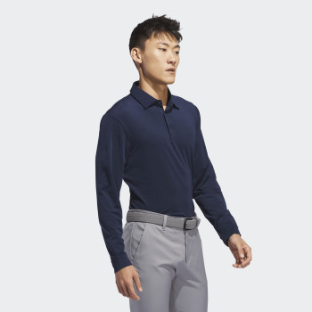 Polo manches longues Core LS Collegiate Navy Homme