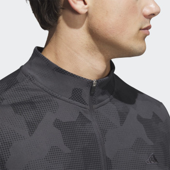 Pull 1/4 Zip Go-To Black Homme