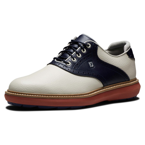 FJ Traditions Spikeless Crème/Marine 57925 Homme