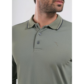 Polo Alfabeto Kaki Homme 2