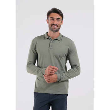 Polo Alfabeto Kaki Homme