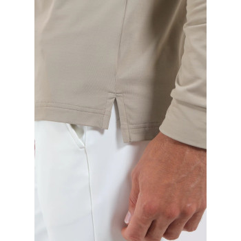 Polo Alfabeto Beige Homme