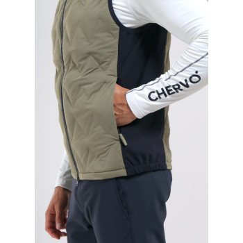 Veste Sans manche Esattore Kaki Homme