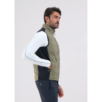 Veste Sans manche Esattore Kaki Homme