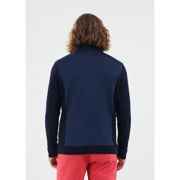 Pull 1/4 Zip Nautico Bleu Homme