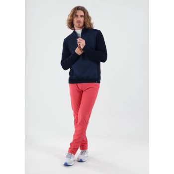 Pull 1/4 Zip Nautico Bleu Homme