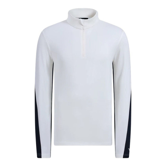 Pull 1/4 Zip Trainer White Homme