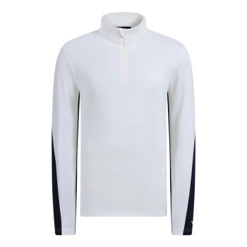 Pull 1/4 Zip Trainer White Homme