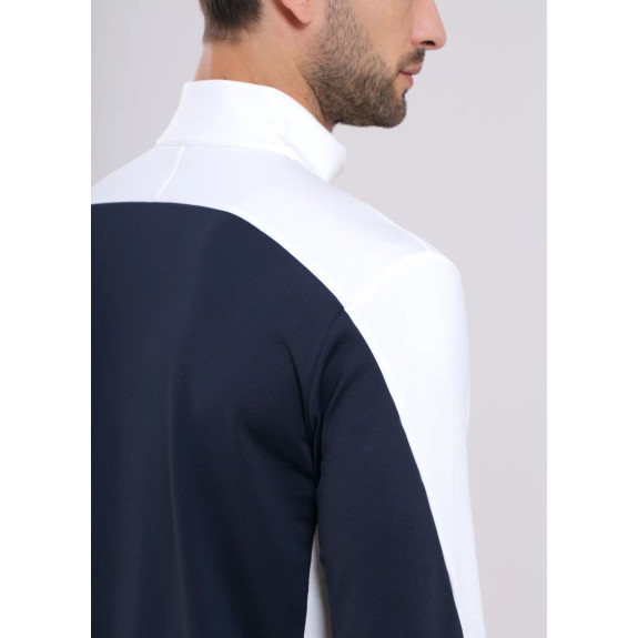 Pull 1/4 Zip Trainer White Homme