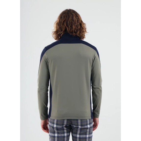 Pull 1/4 Zip Trainer Navy Homme