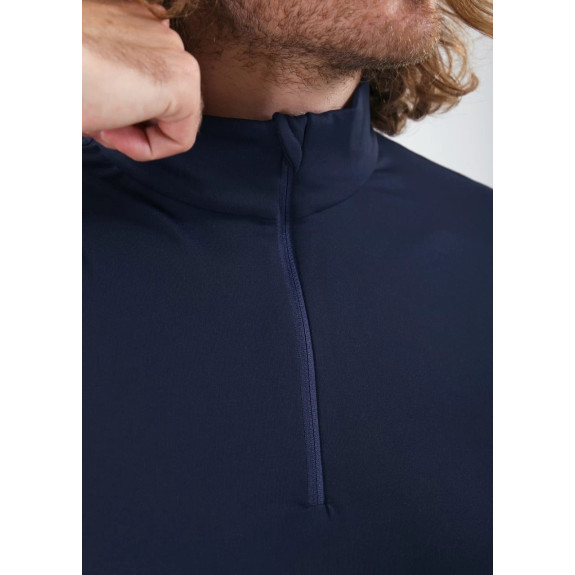 Pull 1/4 Zip Trainer Navy Homme