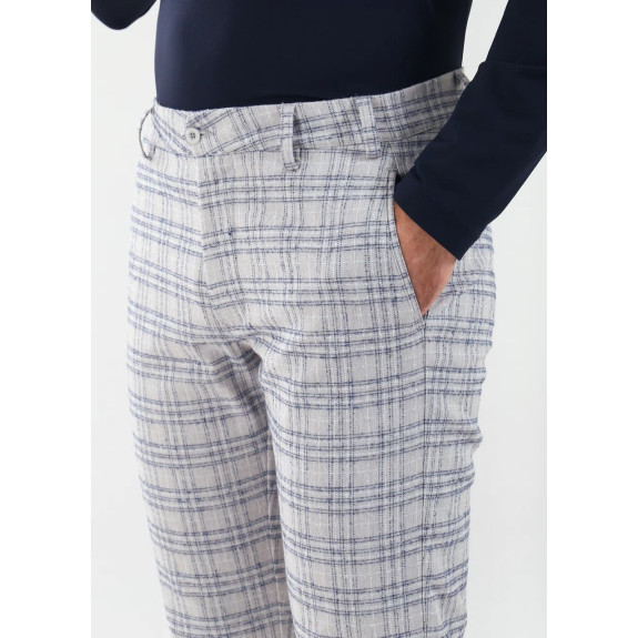 Pantalon Sindaco Gris/Bleu Homme