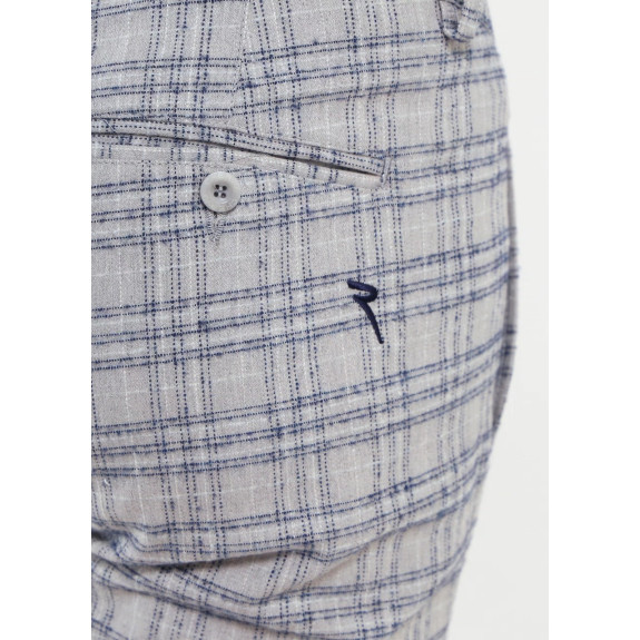 Pantalon Sindaco Gris/Bleu Homme