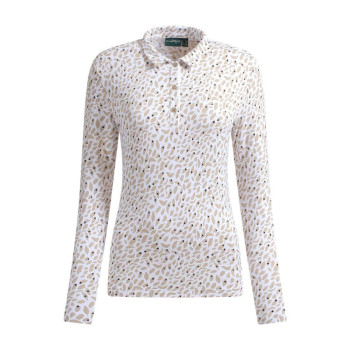 Polo Manches Longues Adrenalina Beige Femme