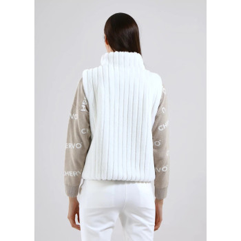 Veste Sans manche Export Blanc Femme