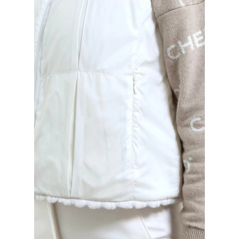 Veste Sans manche Export Blanc Femme