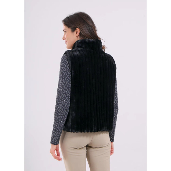 Veste Sans manche Export Noir Femme